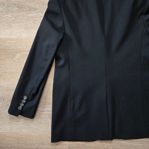 Everlane Italian Wool Blazer Oversized Fit Structured Notch Collar Size 2 NWOT - Picture 10 of 17